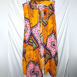 Luukse Sarong Wrap Skirt, XL